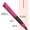 imageREVLON Ceramic Coated 1 Inch Flat Iron  Hair Straightener Helps Fight Frizz ampamp Enhances Shine for Sleek Styles or Loose Waves Travel Ready Flat IronPink