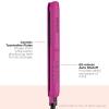 imageREVLON Ceramic Tourmaline 1quot Flat Iron  Hair Straightener Evenly Distributes Heat for Less Damage 5 Preset Temperatures for All Hair Types