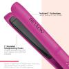 imageREVLON Ceramic Tourmaline 1quot Flat Iron  Hair Straightener Evenly Distributes Heat for Less Damage 5 Preset Temperatures for All Hair Types