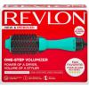 imageREVLON OneStep Volumizer Hair Dryer and Styler with Improved Motor  Easy SalonStyle Blowouts  Less Frizz More Shine and Reduced Heat Damage for all Hair Types and Lengths BlackTeal