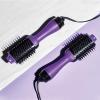 imageREVLON OneStep Volumizer Hair Dryer and Styler with Improved Motor  Easy SalonStyle Blowouts  Less Frizz More Shine and Reduced Heat Damage for all Hair Types and Lengths BlackPurple