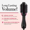 imageREVLON OneStep Volumizer Hair Dryer and Styler with Improved Motor  Easy SalonStyle Blowouts  Less Frizz More Shine and Reduced Heat Damage for all Hair Types and Lengths BlackBlack