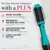 imageREVLON OneStep Volumizer Hair Dryer and Styler with Improved Motor  Easy SalonStyle Blowouts  Less Frizz More Shine and Reduced Heat Damage for all Hair Types and Lengths BlackTeal