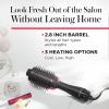 imageREVLON OneStep Volumizer Hair Dryer and Styler with Improved Motor  Easy SalonStyle Blowouts  Less Frizz More Shine and Reduced Heat Damage for all Hair Types and Lengths BlackBlack