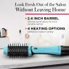 imageREVLON OneStep Volumizer Hair Dryer and Styler with Improved Motor  Easy SalonStyle Blowouts  Less Frizz More Shine and Reduced Heat Damage for all Hair Types and Lengths BlackMint