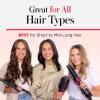 imageREVLON OneStep Volumizer Hair Dryer and Styler with Improved Motor  Easy SalonStyle Blowouts  Less Frizz More Shine and Reduced Heat Damage for all Hair Types and Lengths BlackBlack