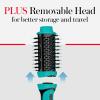 imageREVLON OneStep Volumizer Hair Dryer and Styler with Improved Motor  Easy SalonStyle Blowouts  Less Frizz More Shine and Reduced Heat Damage for all Hair Types and Lengths BlackTeal
