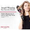 imageREVLON OneStep Volumizer Hair Dryer and Styler with Improved Motor  Easy SalonStyle Blowouts  Less Frizz More Shine and Reduced Heat Damage for all Hair Types and Lengths BlackBlack Red