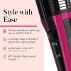 imageREVLON Perfect Match Flat Iron  2in1 Hair Straightener and Curling Iron Triple OilInfused Helps Reduce Heat Damage ampamp Restore Hairs Natural Moisture ampamp Shine