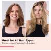 imageREVLON Silicone Bristle Heated Hair Styling Brush  Fast Long Lasting Volume for Easy Styling  1quot Barrel for Full Body and Smooth Styles BlackPinkPink