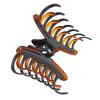 imageREVLON Strong Hold Hair Claw Clips BrownBlack 2 CountBlack and Brown