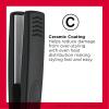 imageRevlon Smooth and Straight Ceramic Flat Iron  Fast Results Smooth Styles 1 in1 inch