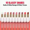 imageREVLON Super Lustrous Glass Shine Balm Gift Set 3Piece Lipstick Multipack Hydrating Tinted Sheer Glossy Finish 003 Honey Shine 008 Rum Raisin 006 Girly Swirly009 Cherry Luster