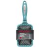imageRevlon Straight ampamp Smooth Soft Touch Paddle Hair Brush Set Black  BerryMint