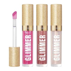 imageRevlon Super Lustrous Glimmer Gloss and ColorStay MultiLiner Bundle Rose Glow and Dallying Pack of 2Multicolor