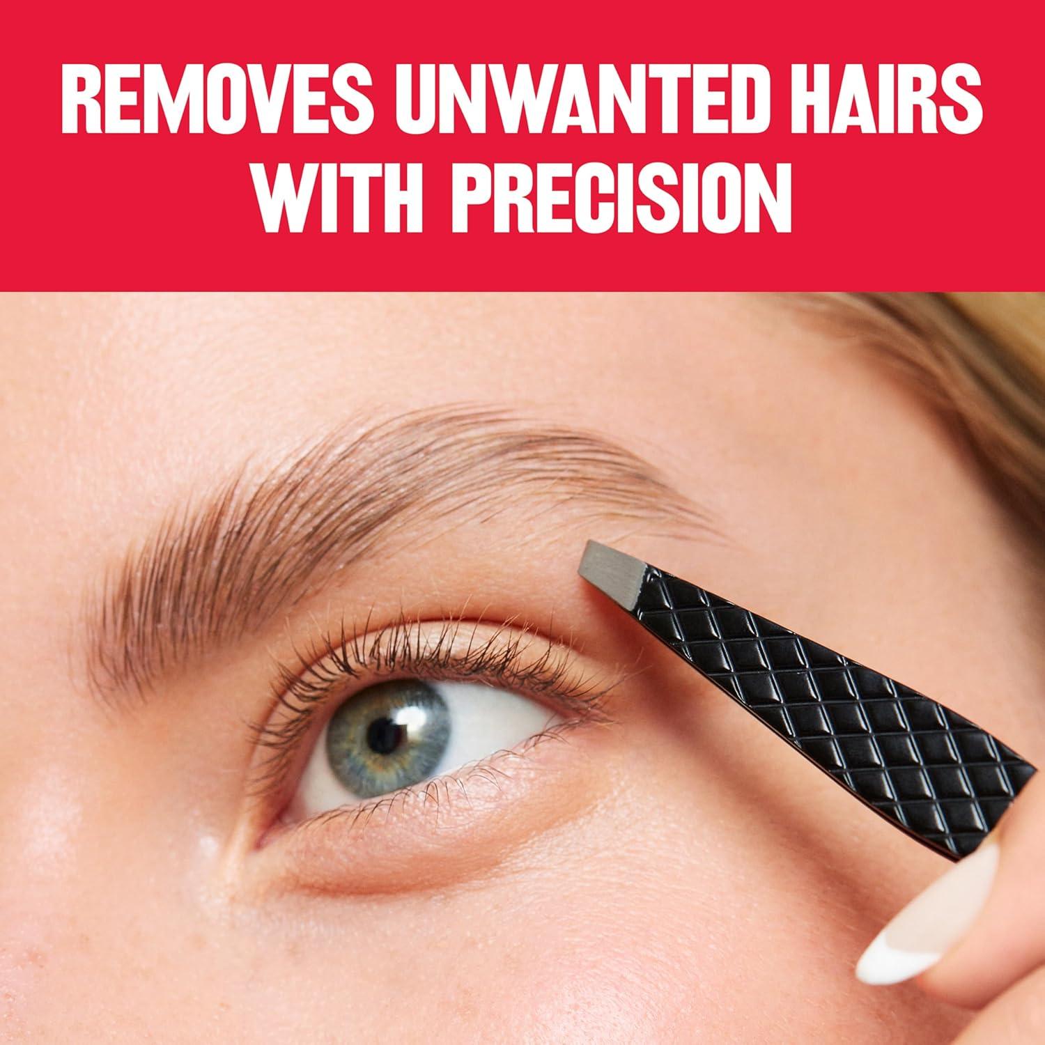 imageRevlon Expert Slant Tweezer High Precision For an Easy Hair Removal Made With Stainless Steel 1 Count1 Count Pack of 1