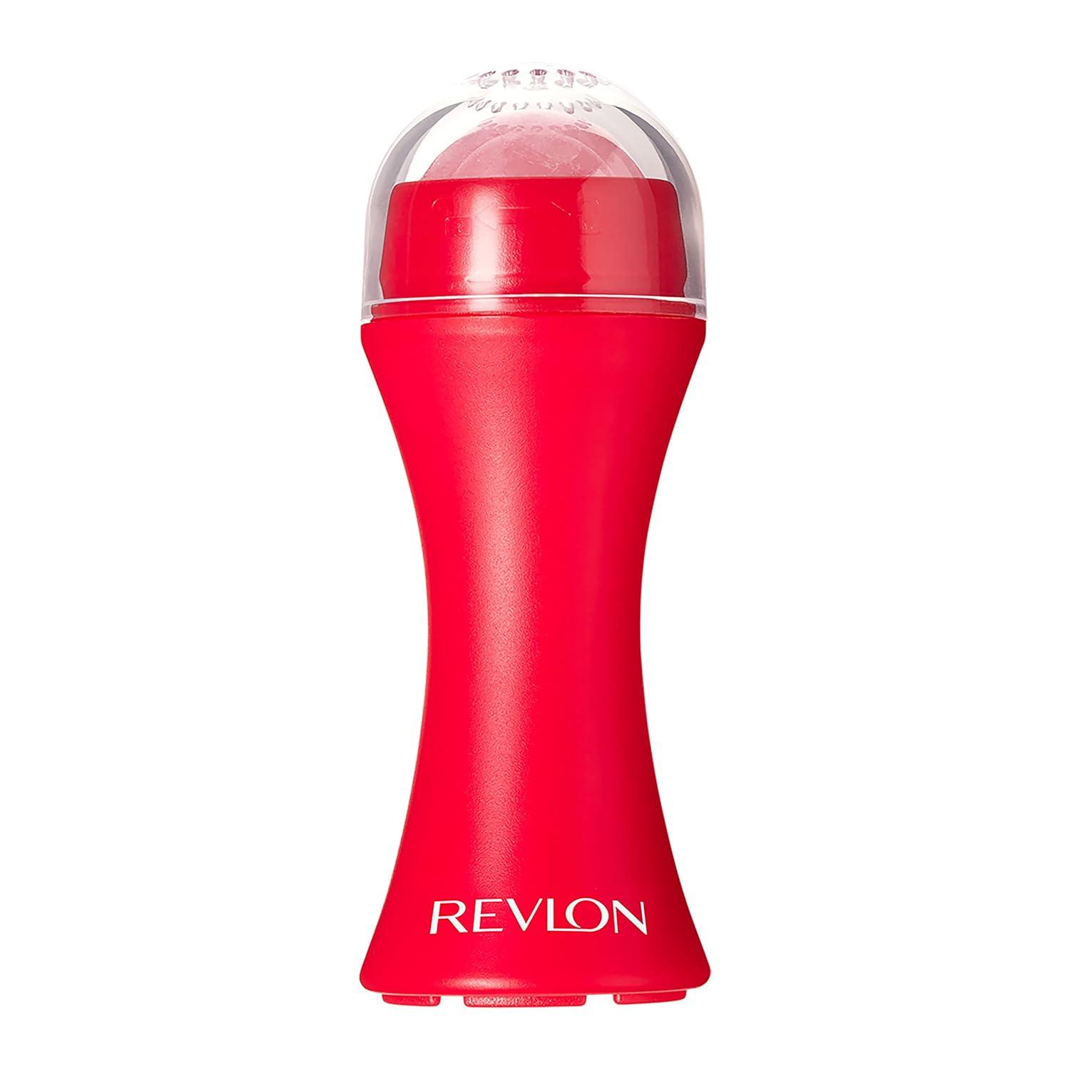 imageRevlon Face Roller Oily Skin Control for Makeup Oil Absorbing Volcanic Reusable Facial Skincare Tool for AtHome or OntheGo Mini Massage 1 CountPack of 2