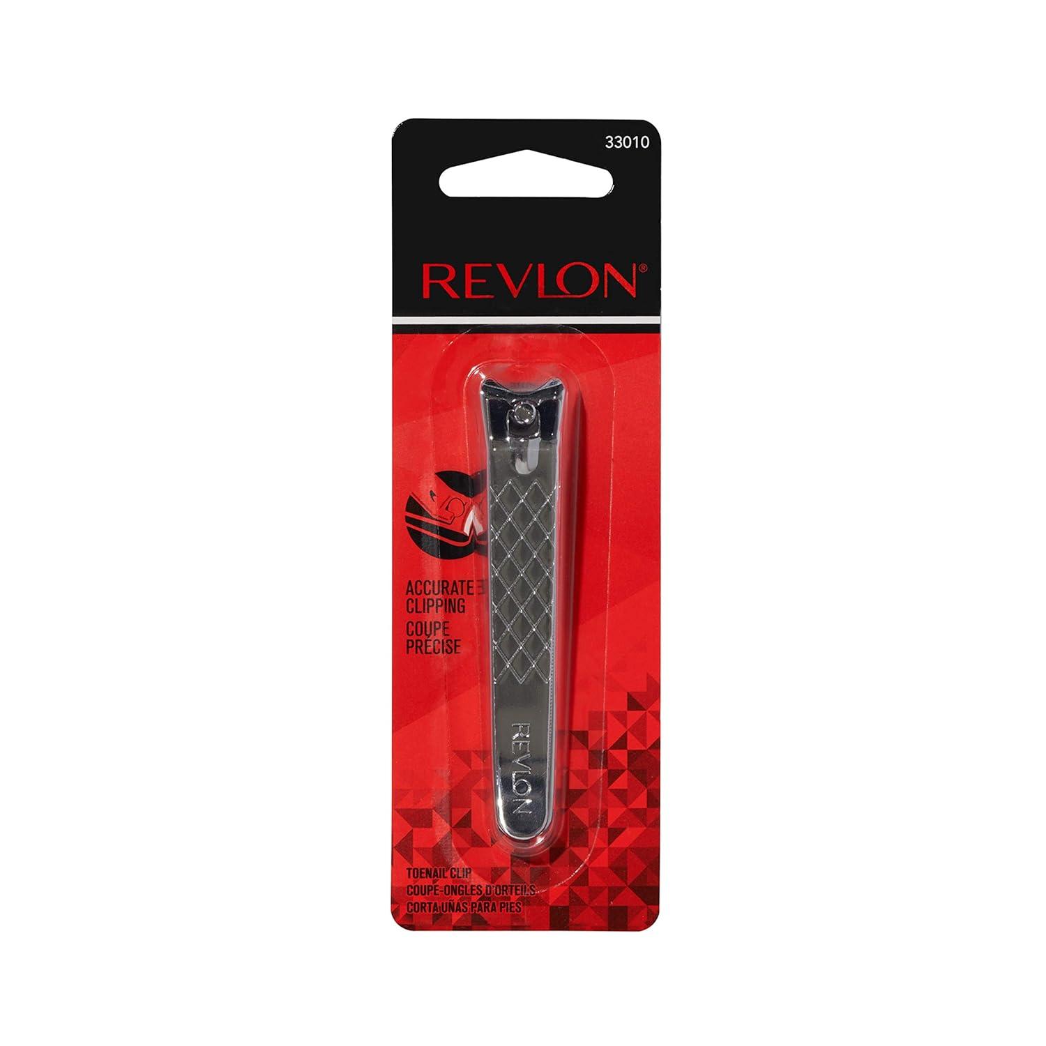 imageRevlon Nail Clipper Gifts for Men ampamp Women Stocking Stuffers Nail Care Tools Curved Blade ampamp Foldaway Nail File for Trimming ampamp Grooming Easy to Use Pack of 11 Count Pack of 1