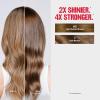 imageRevlon ColorSilk Tone  Gloss  Care Demi Permanent Hair Color Dye Kit with LeaveIn Scalp and Haircare Serum 2x Shinier 4x Stronger 4 Dark Brown 45 fl oz7 Dark Blonde
