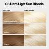 imageRevlon ColorSilk with Bond Repair Complex Blonde Permanent Hair Color 100 Gray Coverage Ammonia Free Hair Dye Vegan Keratin 61 Dark Blonde Pack of 303 Ultra Light Sun Blonde