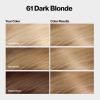 imageRevlon ColorSilk with Bond Repair Complex Blonde Permanent Hair Color 100 Gray Coverage Ammonia Free Hair Dye Vegan Keratin 61 Dark Blonde Pack of 361 Dark Blonde