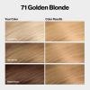 imageRevlon ColorSilk with Bond Repair Complex Blonde Permanent Hair Color 100 Gray Coverage Ammonia Free Hair Dye Vegan Keratin 61 Dark Blonde Pack of 371 Golden Blonde