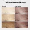 imageRevlon ColorSilk with Bond Repair Complex Blonde Permanent Hair Color 100 Gray Coverage Ammonia Free Hair Dye Vegan Keratin 61 Dark Blonde Pack of 372B Mushroom Blonde