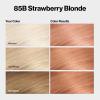 imageRevlon ColorSilk with Bond Repair Complex Blonde Permanent Hair Color 100 Gray Coverage Ammonia Free Hair Dye Vegan Keratin 61 Dark Blonde Pack of 385B Strawberry Blonde