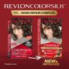 imageRevlon ColorSilk with Bond Repair Complex Brown Permanent Hair Color 100 Gray Coverage Ammonia Free Hair Dye Vegan Keratin 40 Medium Ash Brown Pack of 330 Dark Brown