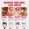 imageRevlon TripleStepped Lash Curler Eyelash Lift For a SuperCurled Look in One Squeeze 3Tiered Pads for Gentle TugFree Curling 1 CountEyelash Curler
