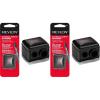imageRevlon Universal Points Sharpener Makeup Sharpener for Wooden and Plastic Makeup Pencils Fits Small to Large Pencils Easy to Clean 2 PackPack of 2