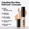imageRevlon ColorStay Flex Wear Full Cover NonCreasing Concealer Infused with Hyaluronic Acid ampamp Vitamin E Flexible Longwear 030 Light Medium 034 Fl Oz070 Nutmeg