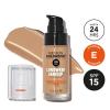 imageRevlon Liquid Foundation ColorStay Face Makeup for Combination ampamp Oily Skin SPF 15 MediumFull Coverage with Matte Finish Light Honey 260 10 ozTan