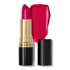 imageRevlon Super Lustrous Lipstick Creamy Formula For Soft FullerLooking Lips Moisturized Feel 405 Silver City Pink 015 oz440 Cherries The Snow