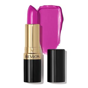 imageRevlon Super Lustrous Lipstick Creamy Formula For Soft FullerLooking Lips Moisturized Feel 405 Silver City Pink 015 oz770 Dramatic