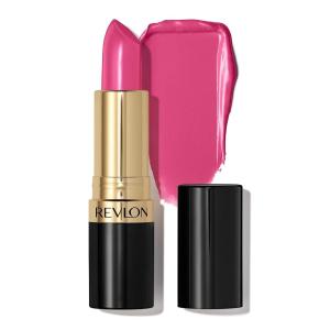 imageRevlon Super Lustrous Lipstick Creamy Formula For Soft FullerLooking Lips Moisturized Feel 405 Silver City Pink 015 oz778 Pink Promise