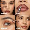 imageRevlon ColorStay MultiLiner Creamy Formula Multiuse For Lips Eyes ampamp Face Precision Brush for Easy Blending 002 Dallying003 Less Traced