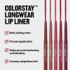 imageRevlon Colorstay Lip Liner Makeup with BuiltinSharpener Longwear Rich Colors Smooth Application 645 Chocolate 001 oz635 Sienna