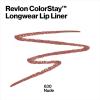 imageRevlon Colorstay Lip Liner Makeup with BuiltinSharpener Longwear Rich Colors Smooth Application 645 Chocolate 001 ozNudes 010