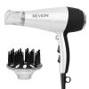 imageREVLON Volume Booster Hair Dryer with Curl Enhancing Diffuser  Increase Volume Decrease Frizz and Damage Fast Drying 1875 Watts White6 Piece Set