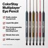 imageREVLON ColorStay Multiplayer LiquidGlide Eye Pencil MultiUse Eye Makeup With Blending Brush Blends Then Sets Creamy Texture Waterproof Smudgeproof Longwearing 406 Queen of Hearts 003 ozHigh Stakes
