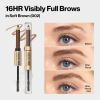imageRevlon ColorStay Brow Fantasy All In One Eyebrow Powder Pencil with Shaping Clear Gel Gel Infused with Panthenol Smudgeproof 16HR Visibly Full Brows 004 Dark BrownSoft Brown