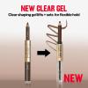 imageRevlon ColorStay Brow Fantasy All In One Eyebrow Powder Pencil with Shaping Clear Gel Gel Infused with Panthenol Smudgeproof 16HR Visibly Full Brows 004 Dark BrownAsh Blonde