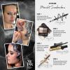 imageRevlon ColorStay Brow Fantasy All In One Eyebrow Powder Pencil with Shaping Clear Gel Gel Infused with Panthenol Smudgeproof 16HR Visibly Full Brows 004 Dark BrownSoft Brown