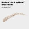 imageRevlon ColorStay Micro Eyebrow Pencil with Built In Spoolie Brush Infused with Argan and Marula Oil Waterproof Smudgeproof 454 Medium Brown 0003 ozAsh Blonde