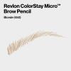 imageRevlon ColorStay Micro Eyebrow Pencil with Built In Spoolie Brush Infused with Argan and Marula Oil Waterproof Smudgeproof 454 Medium Brown 0003 ozBlonde