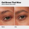 imageRevlon ColorStay Micro Eyebrow Pencil with Built In Spoolie Brush Infused with Argan and Marula Oil Waterproof Smudgeproof 454 Medium Brown 0003 ozMedium Brown