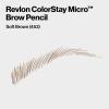 imageRevlon ColorStay Micro Eyebrow Pencil with Built In Spoolie Brush Infused with Argan and Marula Oil Waterproof Smudgeproof 454 Medium Brown 0003 ozSoft Brown
