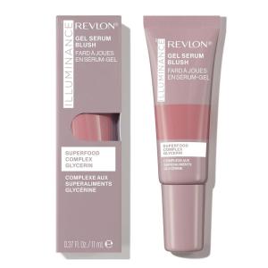 imageRevlon Illuminance Gel Serum Blush Visibly Plump Cheeks Dewy Finish and Hydrates All Day 120 Striking Rose 037 fl ozEnchanting Mauve