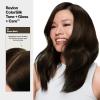 imageRevlon ColorSilk Tone  Gloss  Care Demi Permanent Hair Color Dye Kit with LeaveIn Scalp and Haircare Serum 2x Shinier 4x Stronger 4 Dark Brown 45 fl oz3 Brown Black